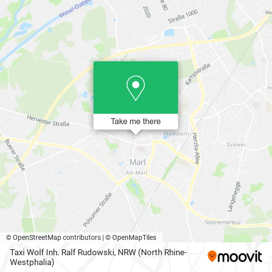 Карта Taxi Wolf Inh. Ralf Rudowski