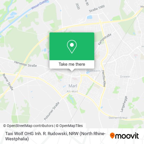 Taxi Wolf OHG Inh. R. Rudowski map
