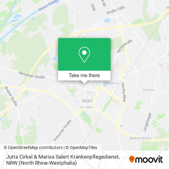 Jutta Cirkel & Marisa Salert Krankenpflegedienst map
