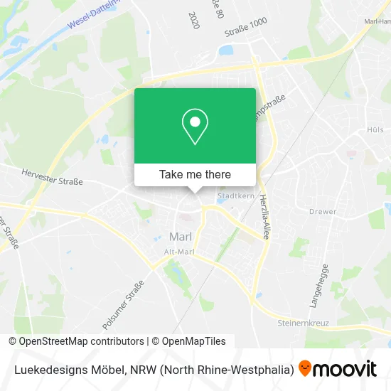 Luekedesigns Möbel map