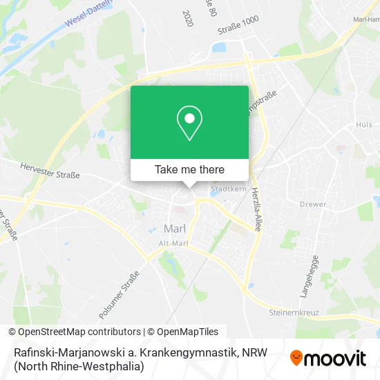 Rafinski-Marjanowski a. Krankengymnastik map