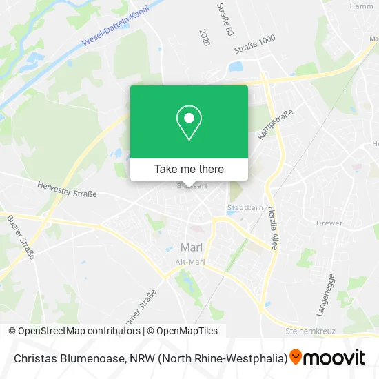 Карта Christas Blumenoase