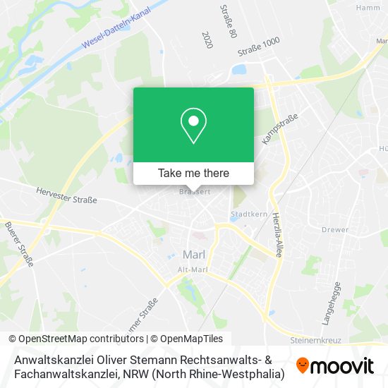 Anwaltskanzlei Oliver Stemann Rechtsanwalts- & Fachanwaltskanzlei map