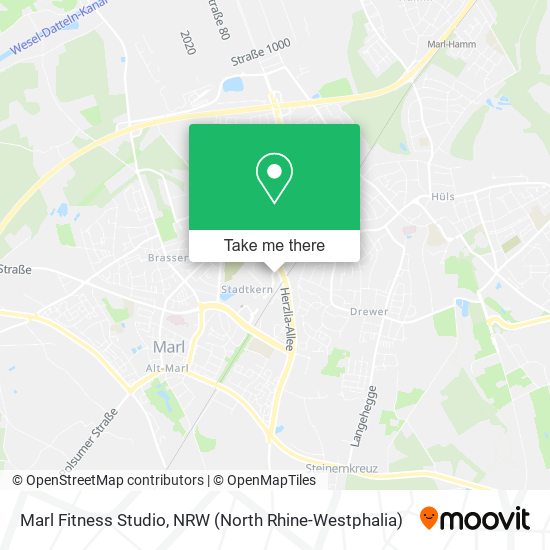 Marl Fitness Studio map