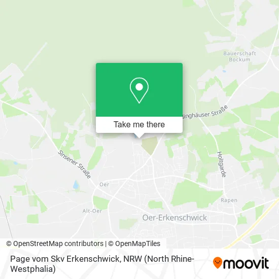 Page vom Skv Erkenschwick map