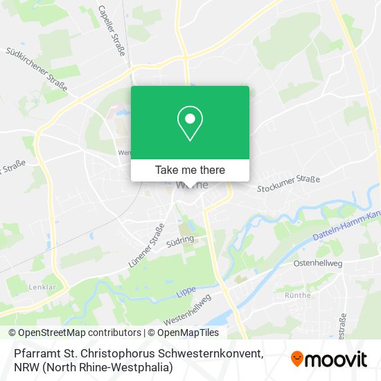 Pfarramt St. Christophorus Schwesternkonvent map