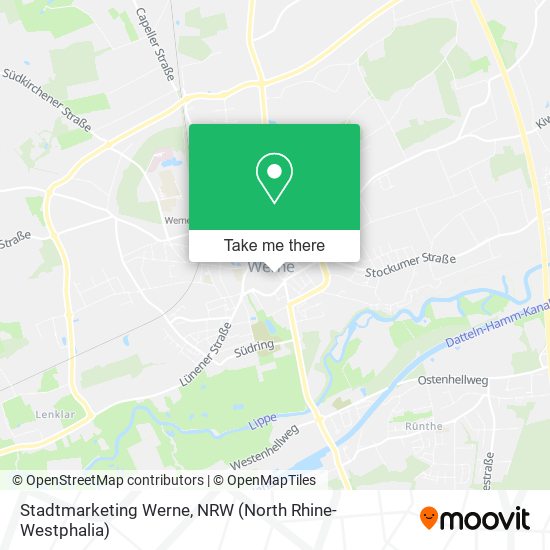 Stadtmarketing Werne map