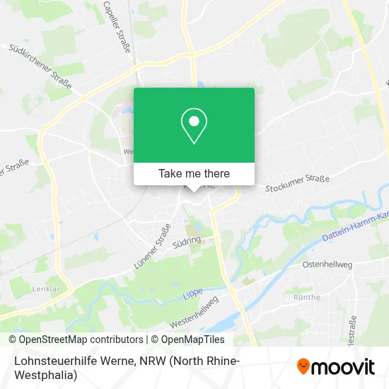 Lohnsteuerhilfe Werne map