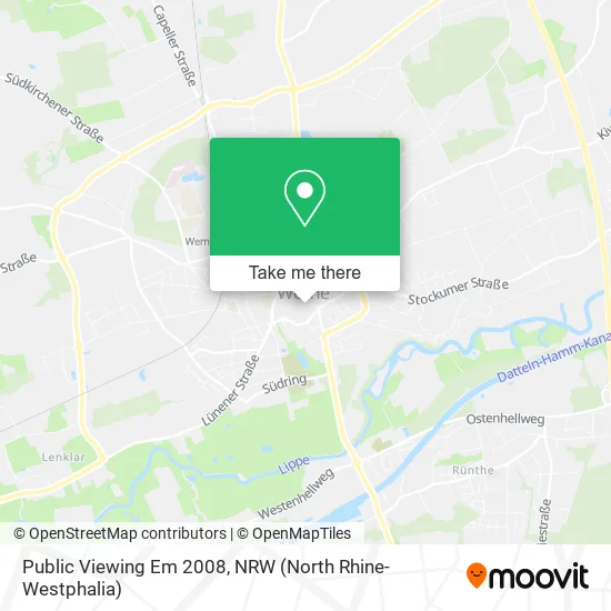 Карта Public Viewing Em 2008