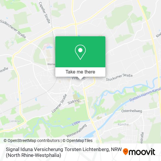 Карта Signal Iduna Versicherung Torsten Lichtenberg