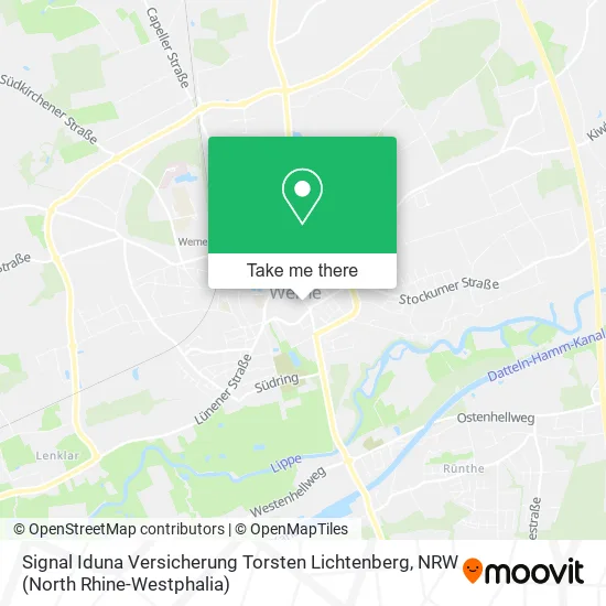 Карта Signal Iduna Versicherung Torsten Lichtenberg