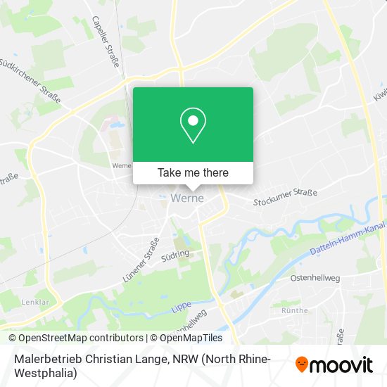 Malerbetrieb Christian Lange map