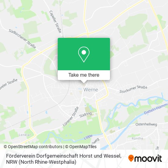 Förderverein Dorfgemeinschaft Horst und Wessel map