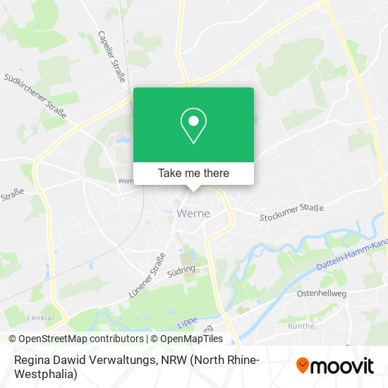 Regina Dawid Verwaltungs map