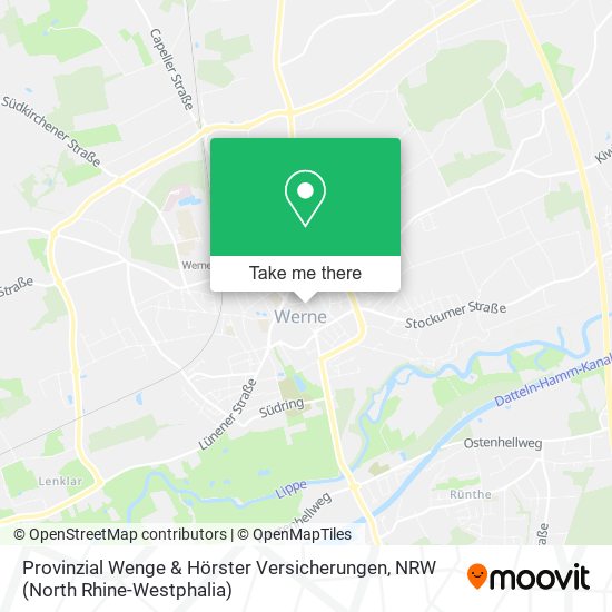 Provinzial Wenge & Hörster Versicherungen map