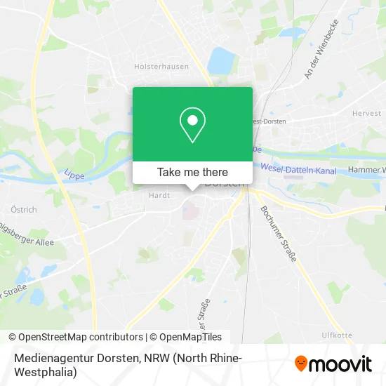 Карта Medienagentur Dorsten