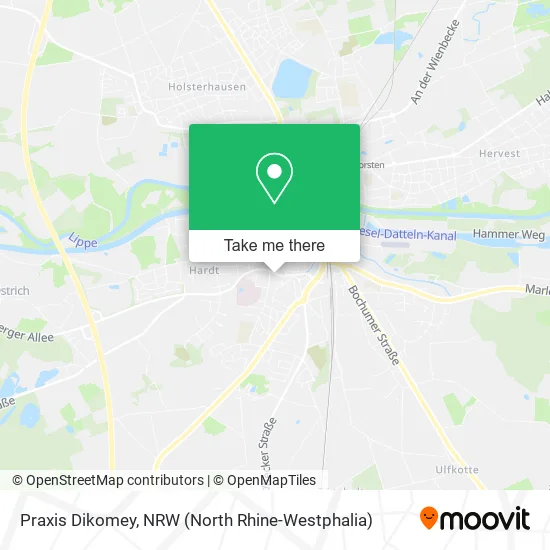 Карта Praxis Dikomey