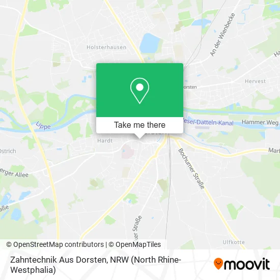 Карта Zahntechnik Aus Dorsten