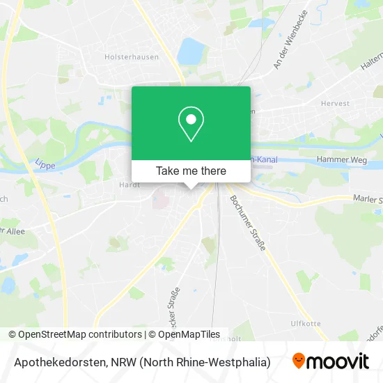 Карта Apothekedorsten