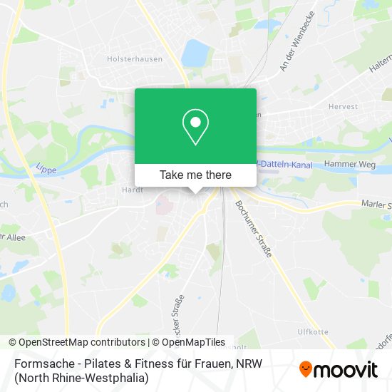 Formsache - Pilates & Fitness für Frauen map