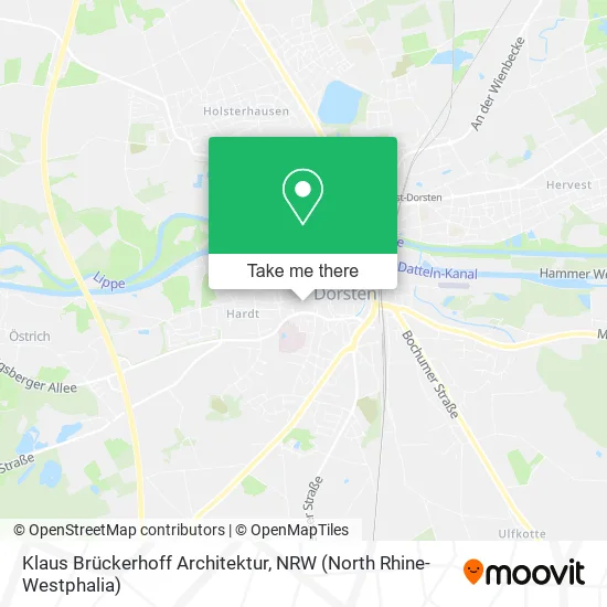 Klaus Brückerhoff Architektur map