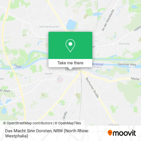 Карта Das Macht Sinn Dorsten