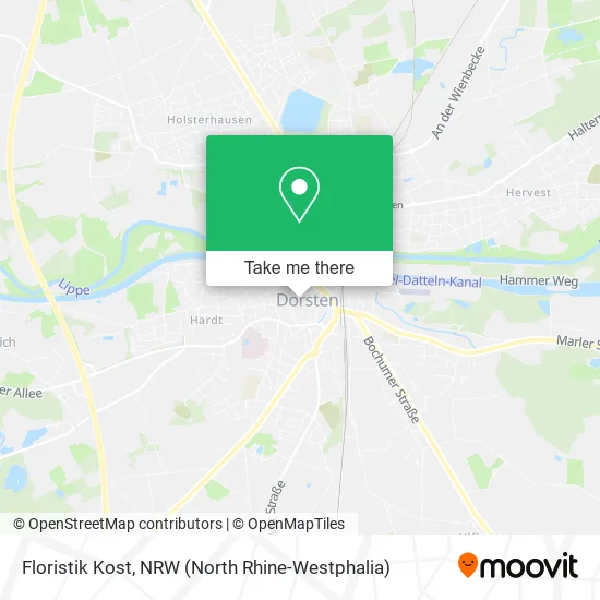 Карта Floristik Kost
