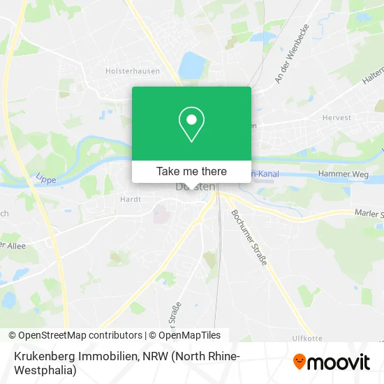Krukenberg Immobilien map