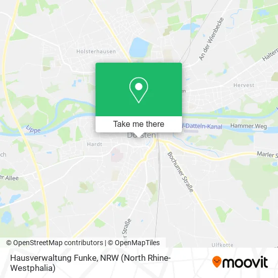 Карта Hausverwaltung Funke