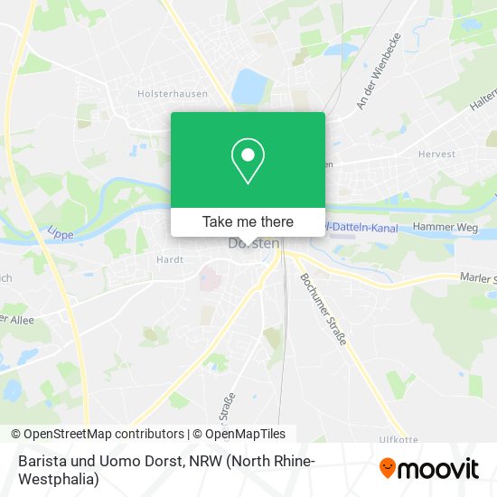 Barista und Uomo Dorst map