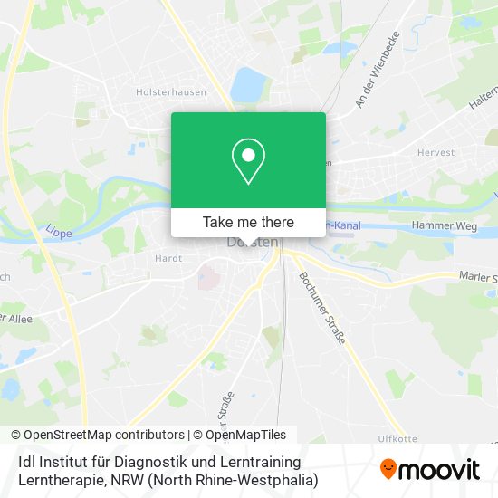 Idl Institut für Diagnostik und Lerntraining Lerntherapie map