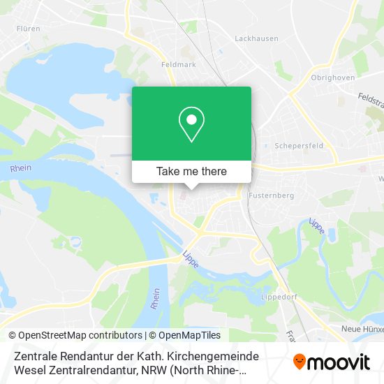 Zentrale Rendantur der Kath. Kirchengemeinde Wesel Zentralrendantur map