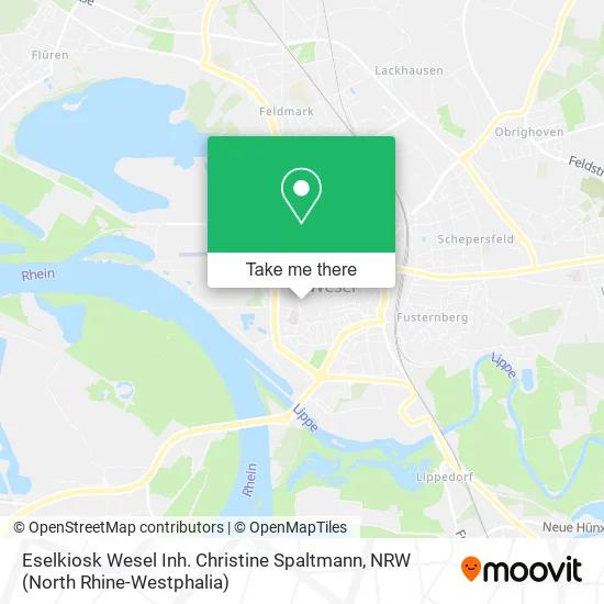 Карта Eselkiosk Wesel Inh. Christine Spaltmann