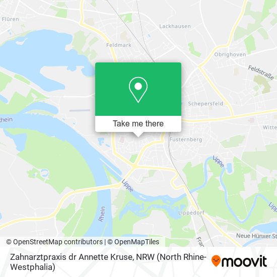 Zahnarztpraxis dr Annette Kruse map