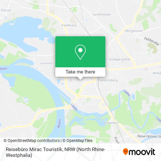 Reisebüro Mirac Touristik map