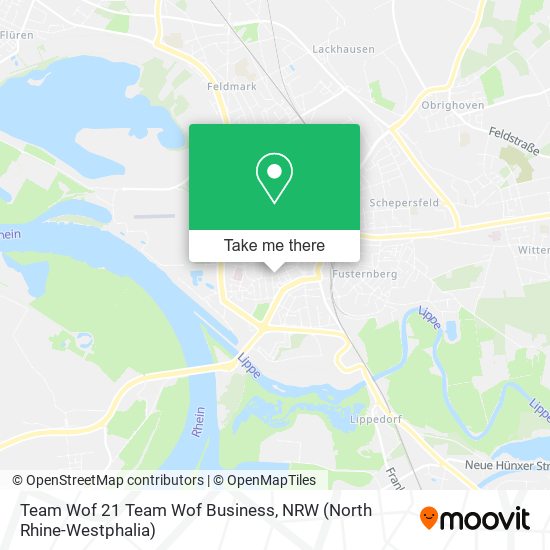 Team Wof 21 Team Wof Business map