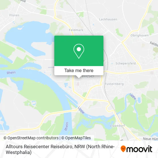 Alltours Reisecenter Reisebüro map