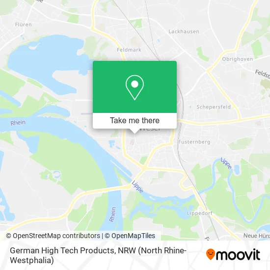 Карта German High Tech Products