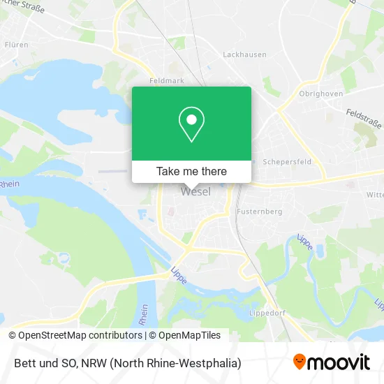 Карта Bett und SO