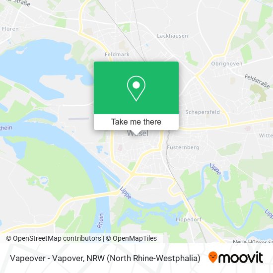 Vapeover - Vapover map