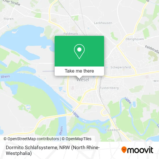 Карта Dormito Schlafsysteme