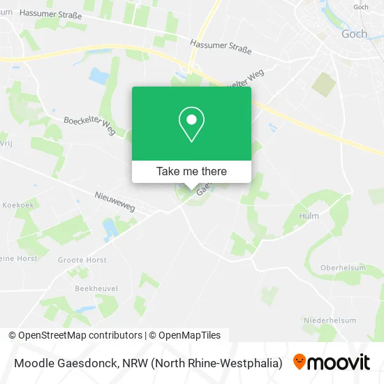 Карта Moodle Gaesdonck