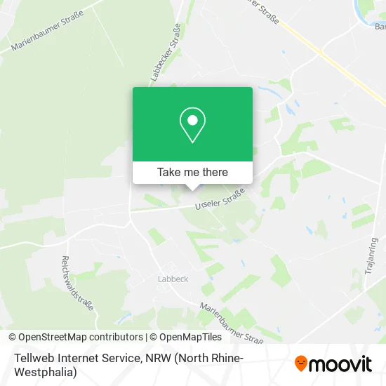 Карта Tellweb Internet Service