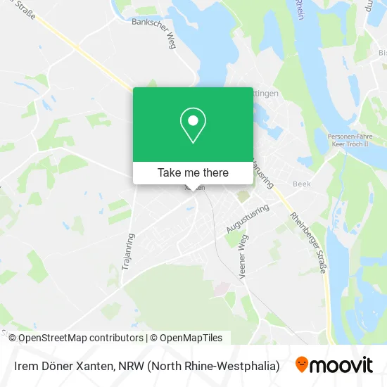 Карта Irem Döner Xanten