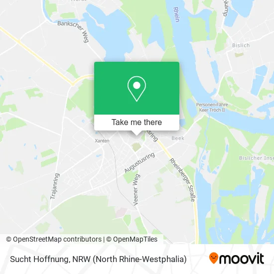Карта Sucht Hoffnung
