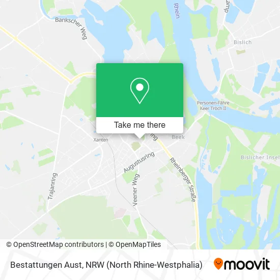 Карта Bestattungen Aust