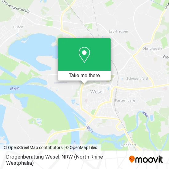 Карта Drogenberatung Wesel