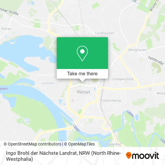 Карта Ingo Brohl der Nächste Landrat