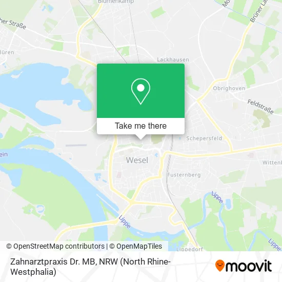 Карта Zahnarztpraxis Dr. MB
