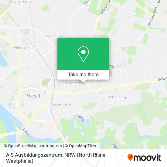 A S Ausbildungszentrum map